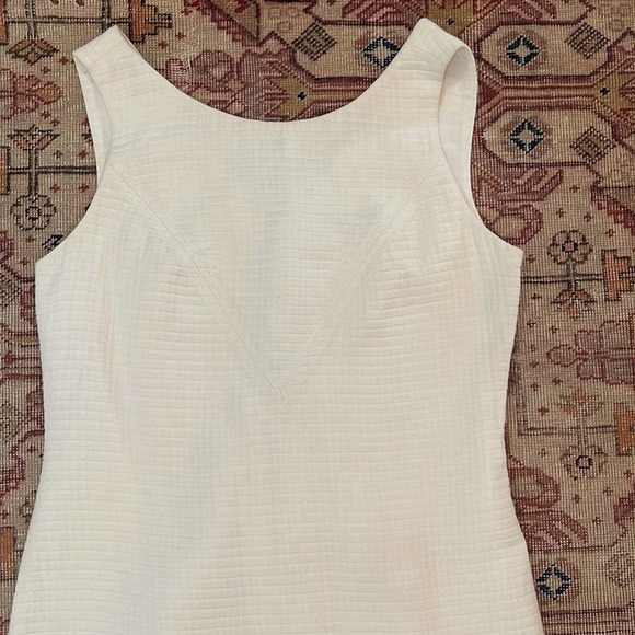 Banana Republic | Mad Men Collection White Sheath Dress size 4 - Picture 3 of 7